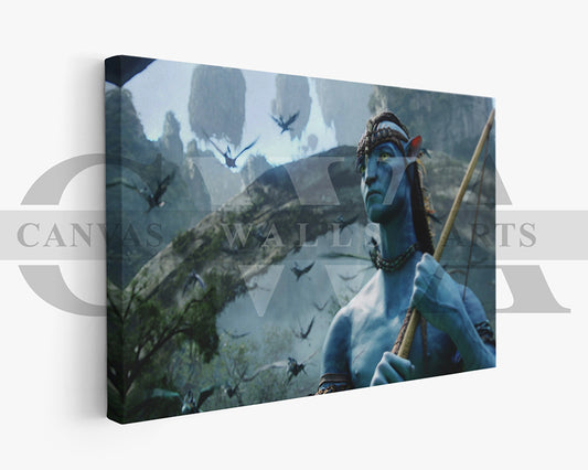 Avatar Canvas Wall Art Abstract Movie Poster Print