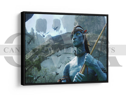 Avatar Canvas Wall Art Abstract Movie Poster Print