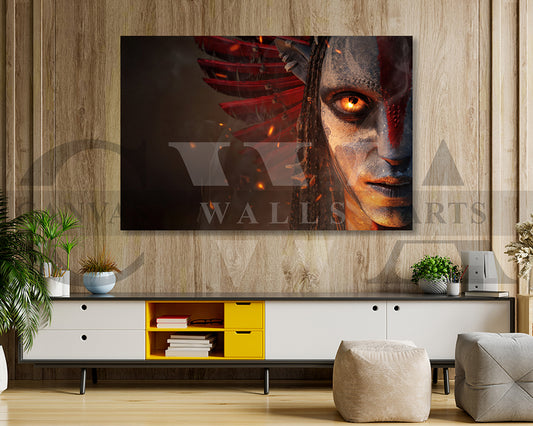 Avatar Fire And Ash Canvas Print