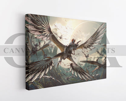 Avatar Fire And Ash Canvas Wall Art