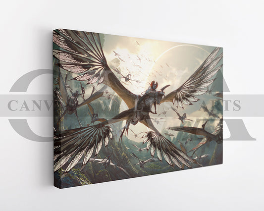Avatar Fire And Ash Canvas Wall Art