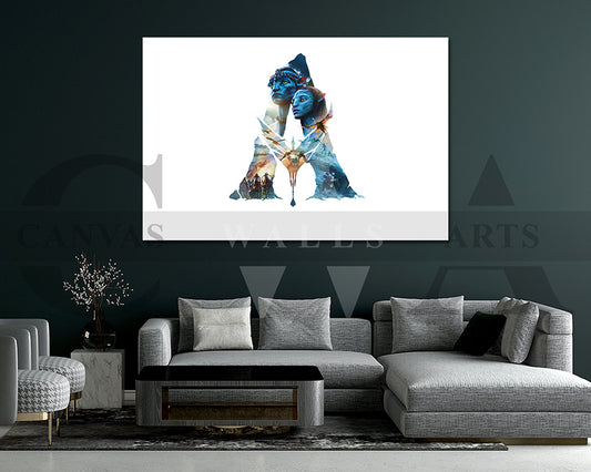 Avatar The Way of Water Canvas Wall Art Movie Poster