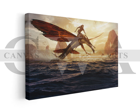 Avatar The Way of Water sci fi fantasy Movie Wall Art