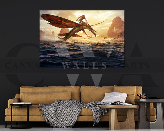 Avatar The Way of Water sci fi fantasy Movie Wall Art