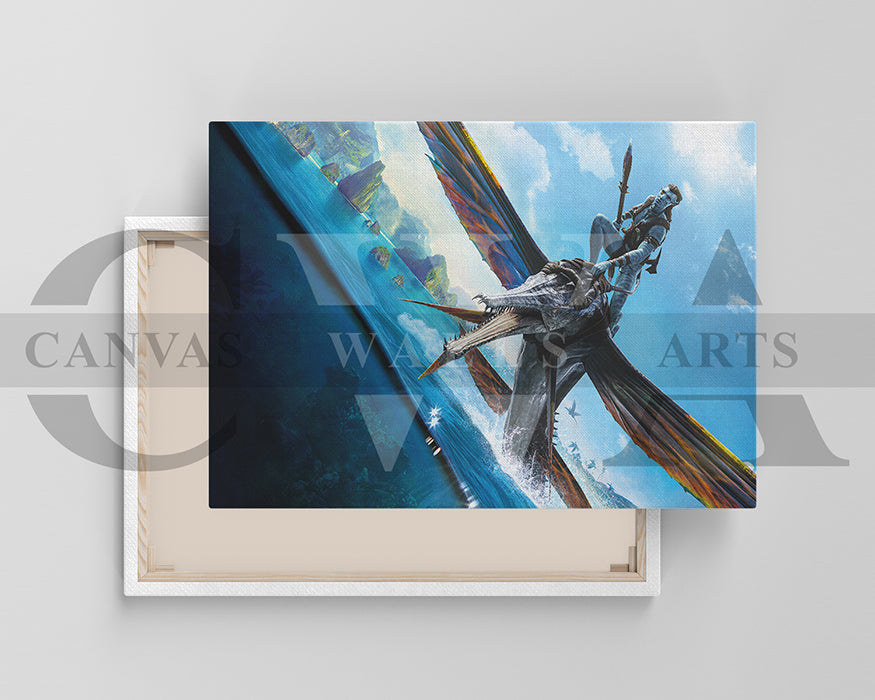 Avatar Way of Water Wall Art Canvas Frame Ready to Hang