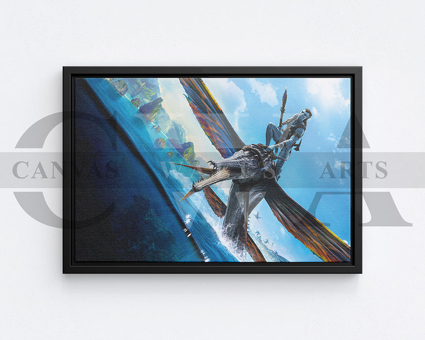 Avatar Way of Water Wall Art Canvas Frame Ready to Hang