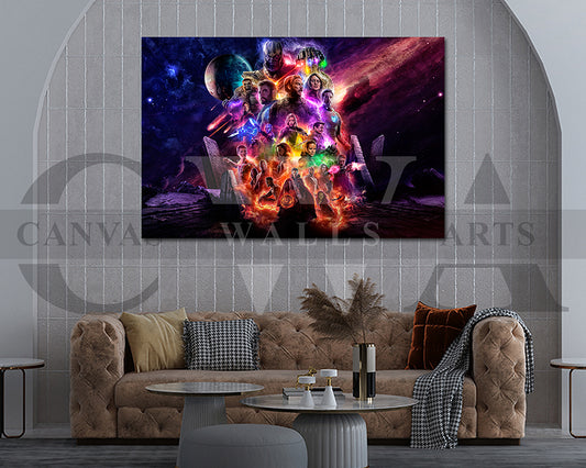 Avengers Endgame Canvas Print