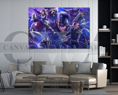 Avengers Endgame Canvas Wall Art