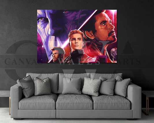 Avengers Endgame Poster Wall Art
