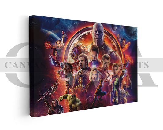 Avengers Infinity War Poster Wall Art