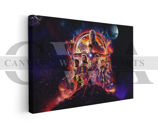 Avengers infinity war Canvas Wall Art