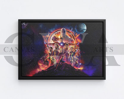 Avengers infinity war Canvas Wall Art