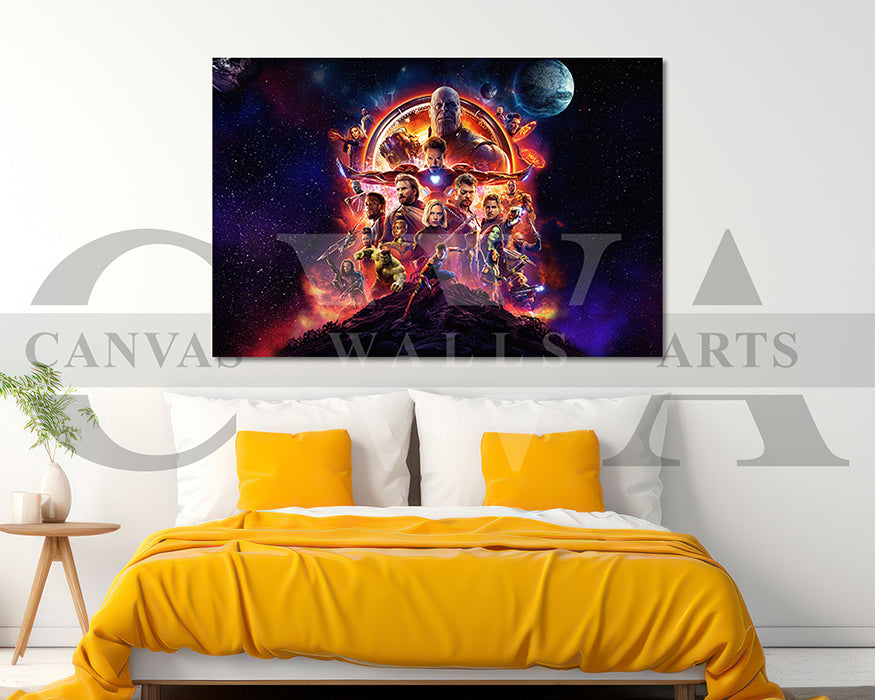 Avengers infinity war Canvas Wall Art