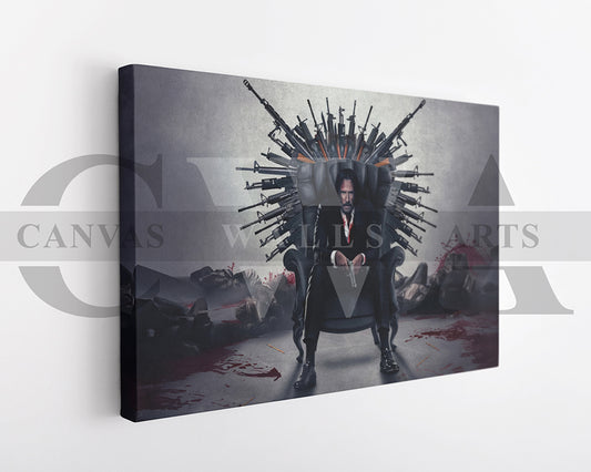 Baba Yaga Returns Canvas Wall Art