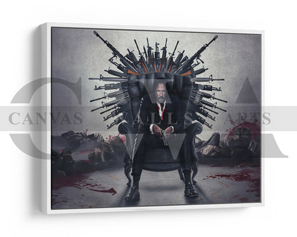 Baba Yaga Returns Canvas Wall Art