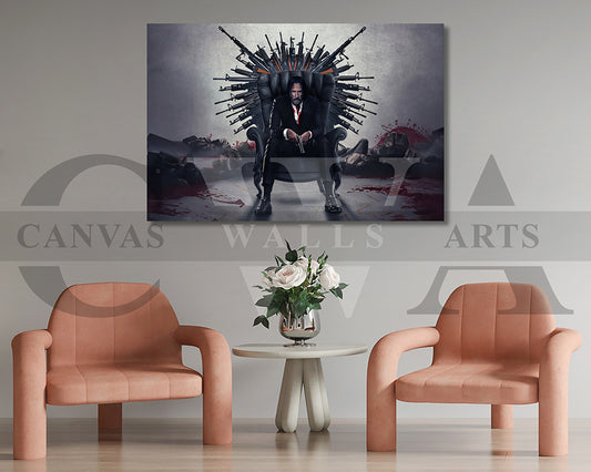 Baba Yaga Returns Canvas Wall Art