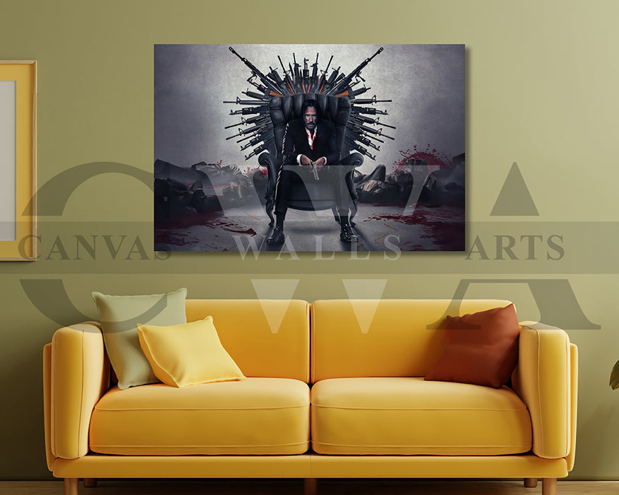 Baba Yaga Returns Canvas Wall Art