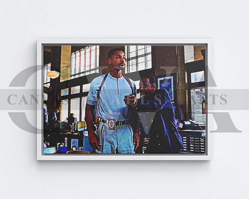 Bad Boys Canvas Wall Art Movie Oil Painting Canvas Print