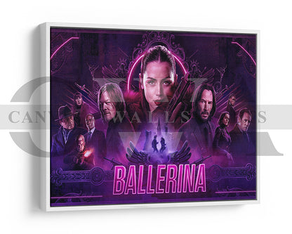 Ballerina Canvas Wall Art