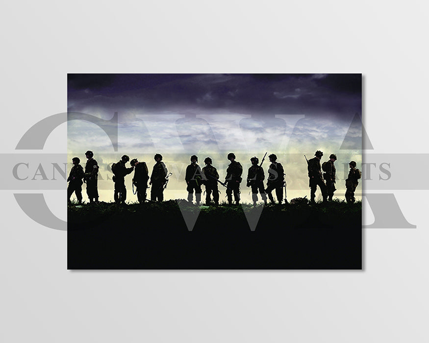 Band Of Brothers Canvas Wall Art