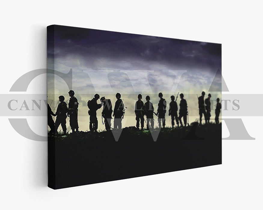 Band Of Brothers Canvas Wall Art