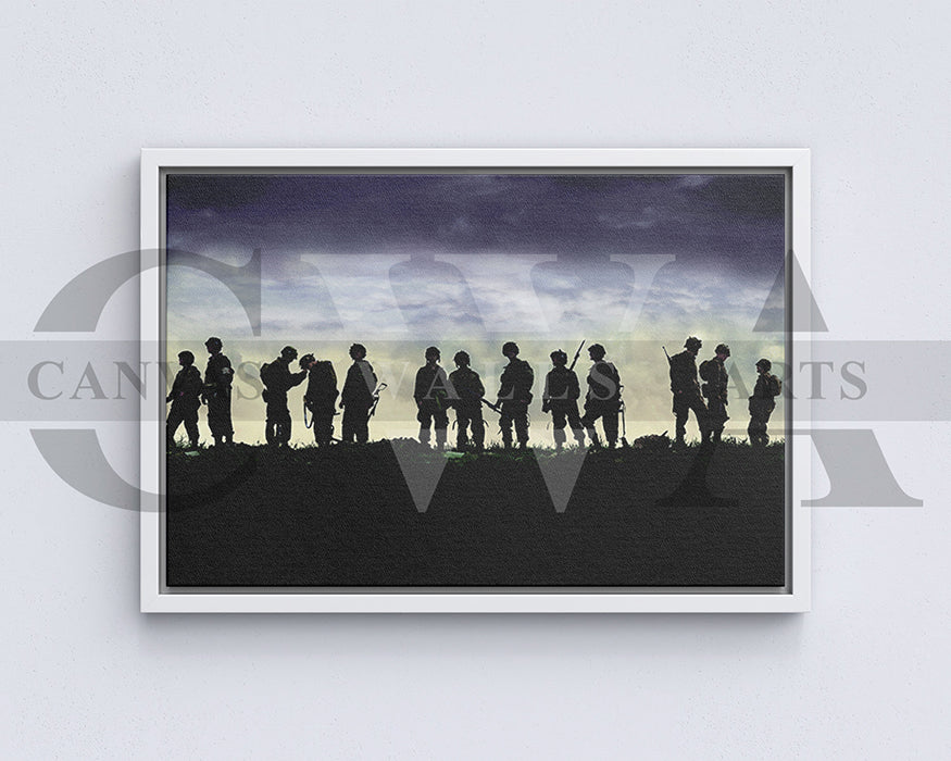 Band Of Brothers Canvas Wall Art