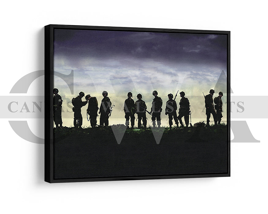 Band Of Brothers Canvas Wall Art