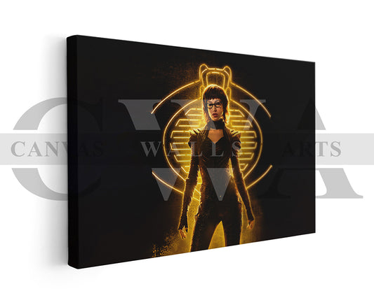 Baroness Snake Eyes Canvas Wall Art
