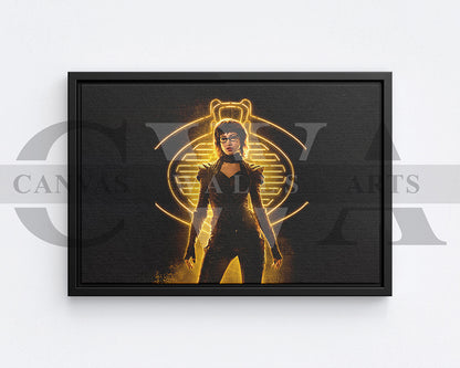 Baroness Snake Eyes Canvas Wall Art