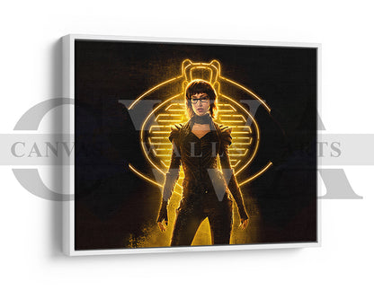 Baroness Snake Eyes Canvas Wall Art