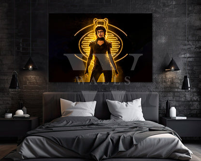 Baroness Snake Eyes Canvas Wall Art