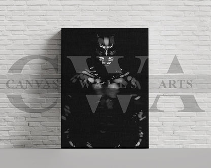 Bat Man Canvas Wall Art Abstract Movie Poster