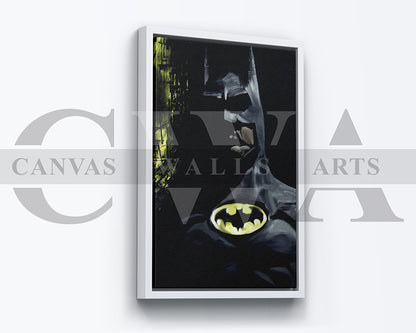 Bat Man Canvas Wall Art