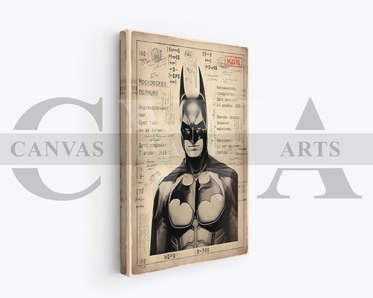 Batman Canvas Wall Art
