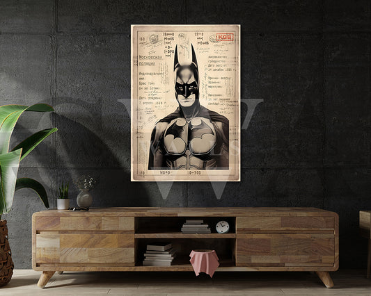 Batman Canvas Wall Art