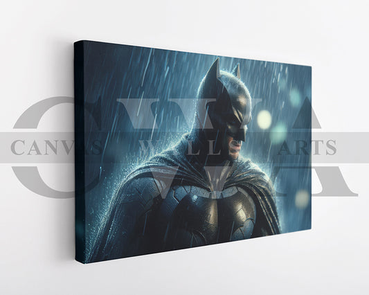 Batman Crusader Watchful Eye Canvas Wall Art