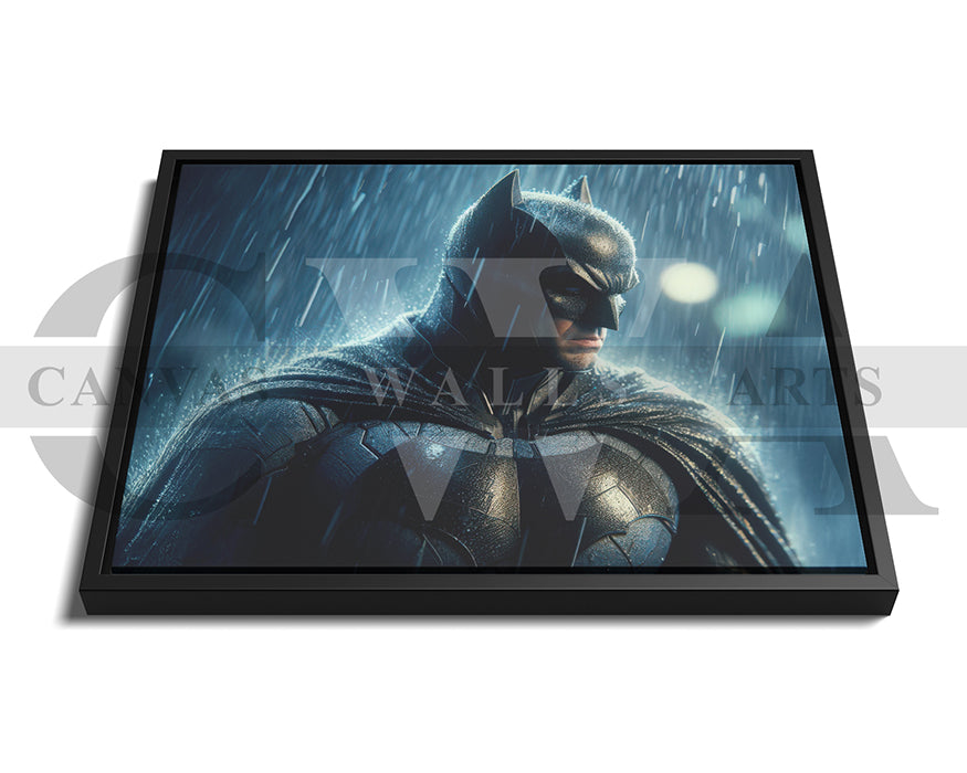 Batman Crusader Watchful Eye Canvas Wall Art