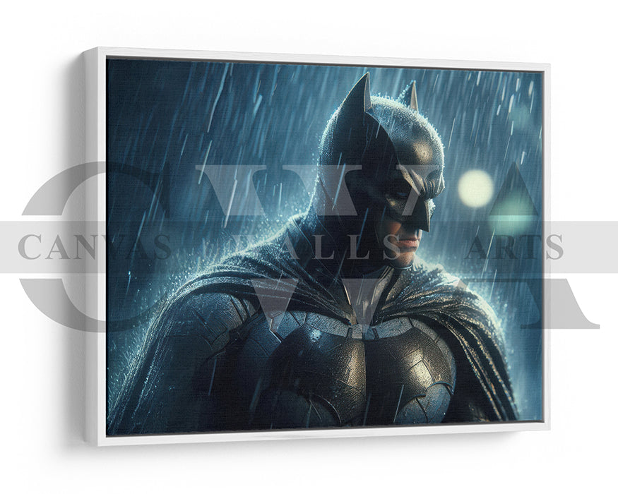 Batman Crusader Watchful Eye Canvas Wall Art