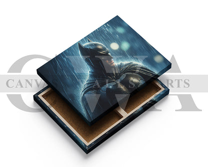 Batman Crusader Watchful Eye Canvas Wall Art