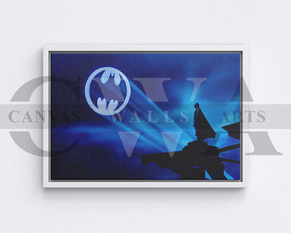 Batman Canvas Wall Art Movie Oil Painting Canvas Print
