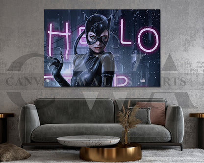 Batman Returns Canvas Wall Art