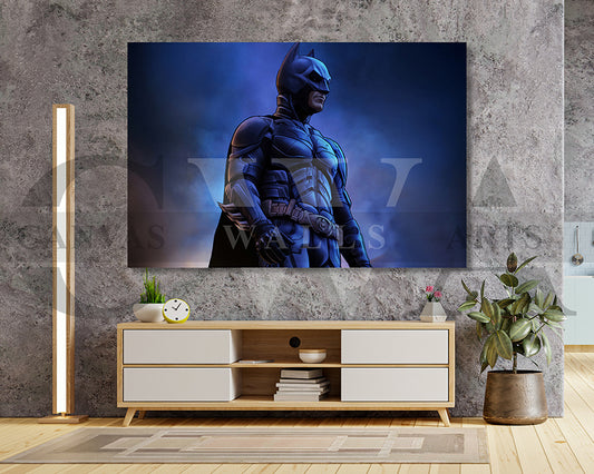 Batman Vigilante Guardian Canvas Wall Art