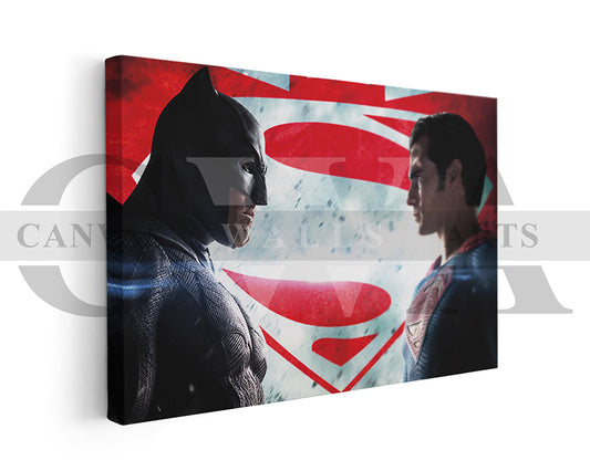 Batman v Superman Canvas Wall Art