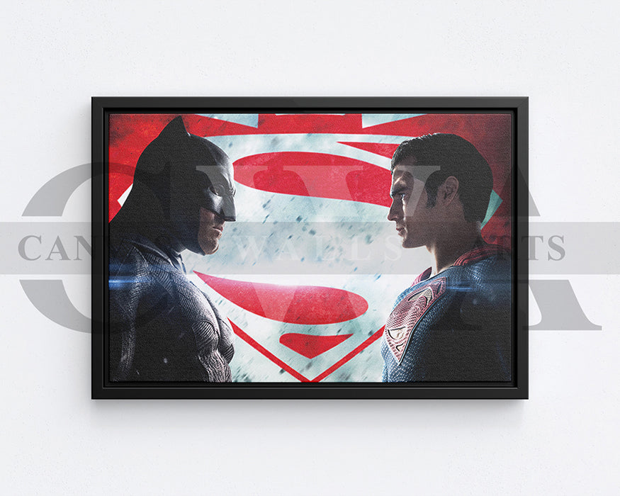 Batman v Superman Canvas Wall Art