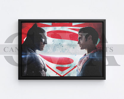 Batman v Superman Canvas Wall Art