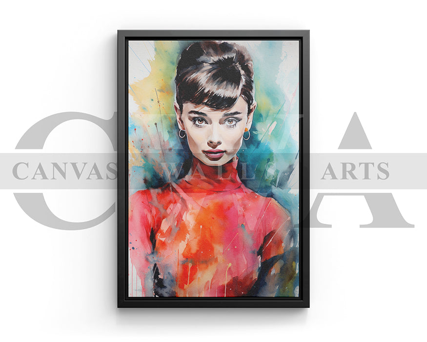 Beautiful Woman Painting Canvas Wall Art
