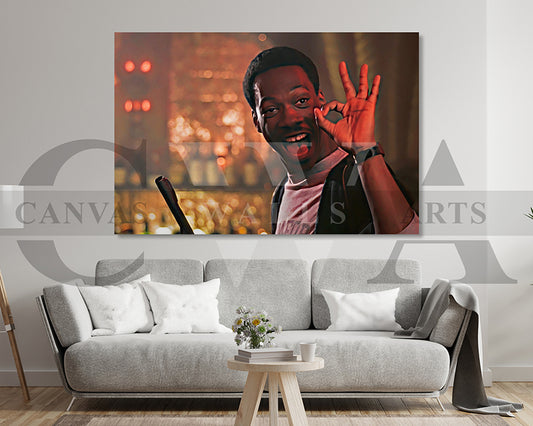 Beverly Hills Cop Canvas Wall Art Movie Oil Painting Canvas Print