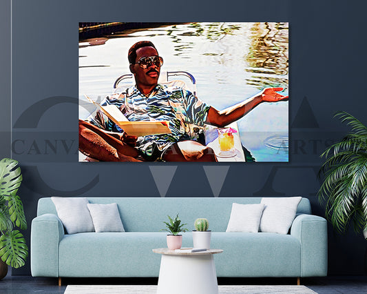 Beverly Hills Cop Canvas Wall Art Movie Oil Painting Canvas Print
