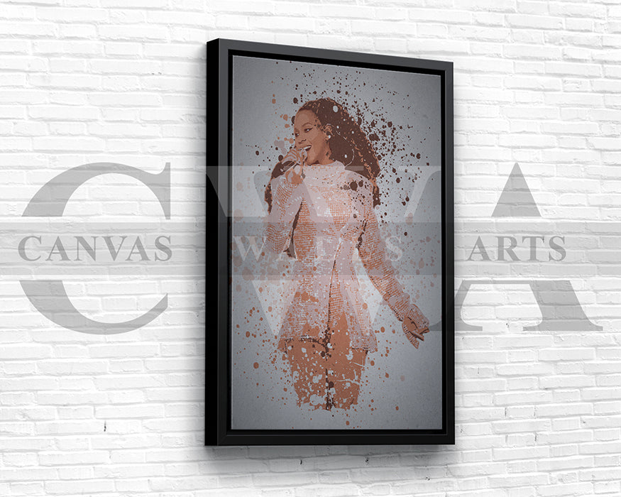 Beyonce Canvas Wall Art
