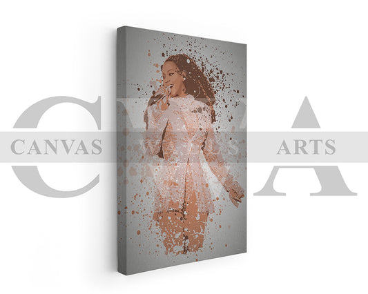 Beyonce Canvas Wall Art
